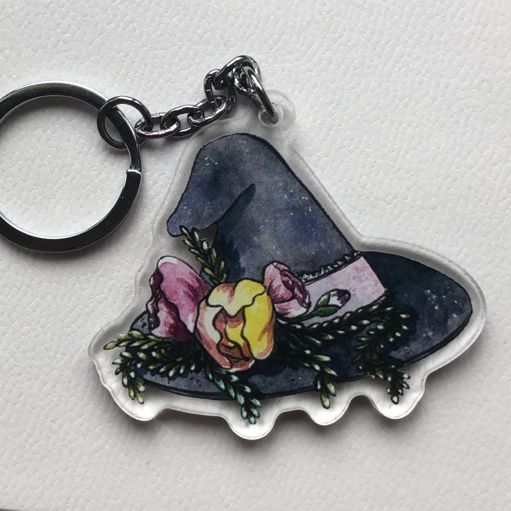 Witch Hat Keychain